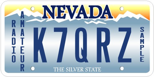 nevada license plates